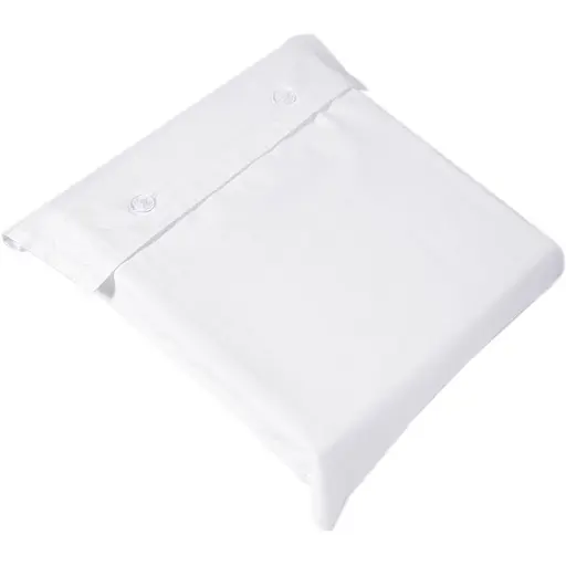 Постільна білизна Lotus Home Dakota Modern полуторний сатин біла (svt-2000022351416) - фото 2