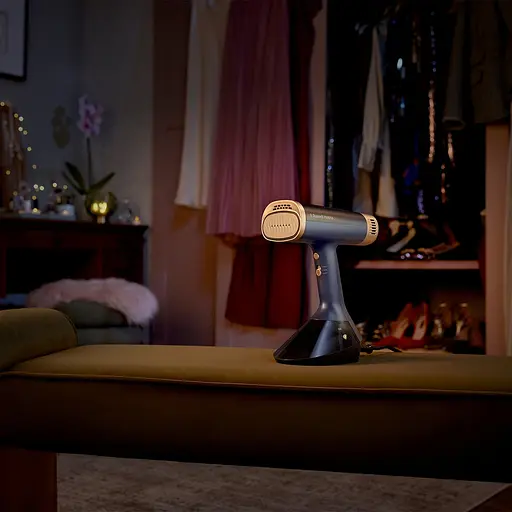 Отпариватель Russell Hobbs Genie VacuSteam синий 1800 Вт (28550-56) - фото 11