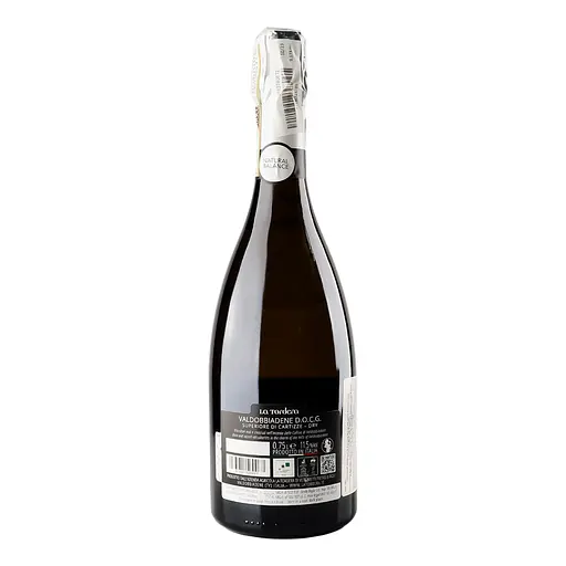 Игристое вино La Tordera Prosecco Superiore Di Cartizze DOCG Cartizze Spumante Dry белое сухое 11.5% 0.75 л (1057) - фото 3