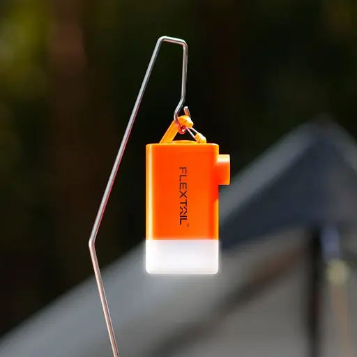 Насос-ліхтар-powerbank кемпінговий Flextail Max Pump 2 Plus, помаранчевий - фото 13