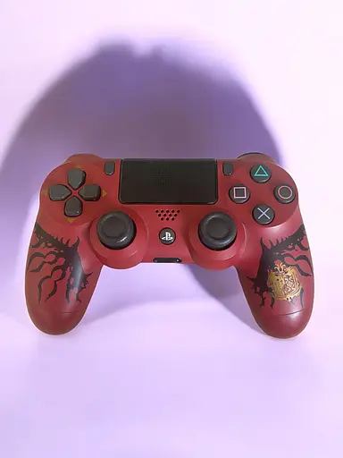 Геймпад Sony PlayStation 4 (PS4) DualShock 4 Wireless с уникальным лимитированным дизайном Monster Hunter - фото 3