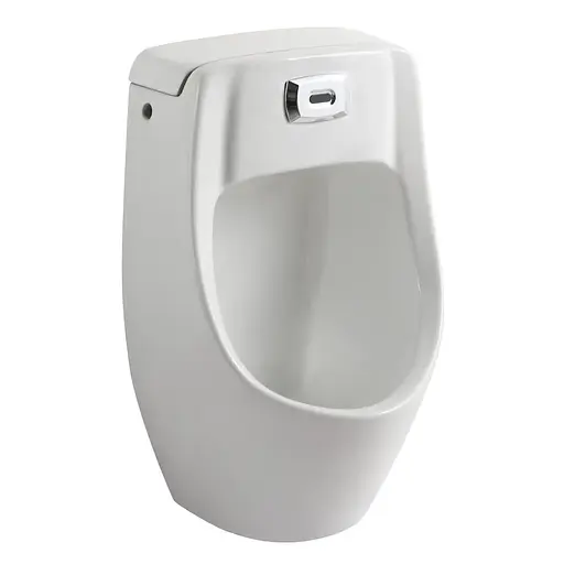 Писсуар подвесной Mixxus Premium Bevel-1002 330x245x545 мм с ИК-датчиком автоматического смыва MP6662, Белый - фото 1