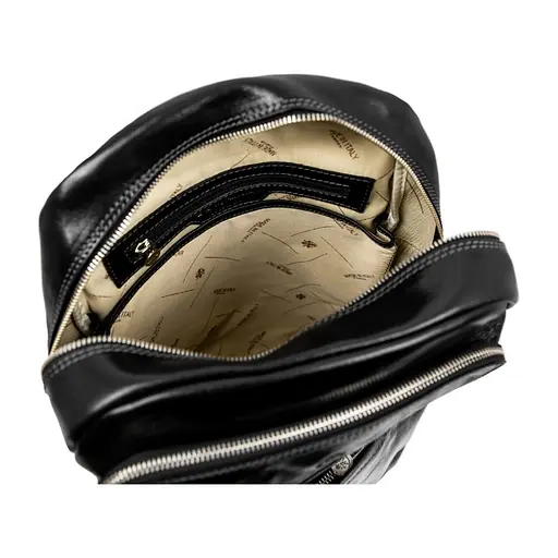 Кожаный мужской рюкзак Time Resistance 43х30х20 см sum0028458 - фото 9