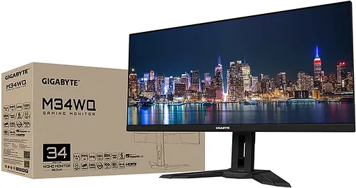 Монитор 34" Gigabyte M34WQ Gaming Monitor WQHD IPS 144Hz (M34WQ Gaming Monitor) Б/у - фото 8