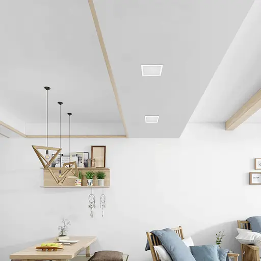 LED світильник Back вбудований квадрат VIDEX 22W 5000K - фото 4