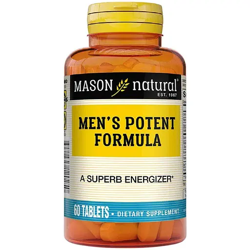 Мужская формула потенции Mason Natural Men's Potent Formula 60 таблеток