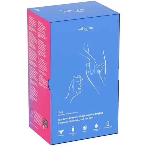 Смарт-віброяйце We-Vibe Jive Blue - фото 10