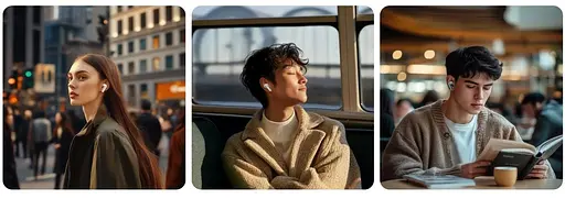 Навушники бездротові Realme Buds Air 7 зелені (RMA2408) - фото 7