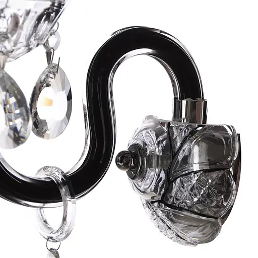 Бра Brille BCL-383W/1 настінне накладне кришталеве свічка класичне E14 - фото 2
