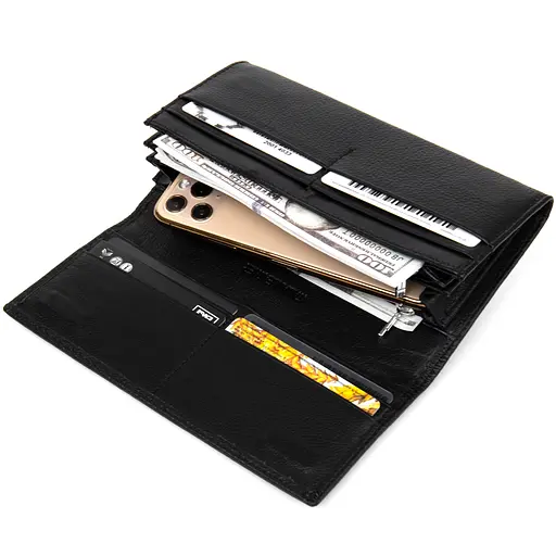 Кожаный женский кошелек ST Leather 19х11х3.5 см acs0018187 - фото 4