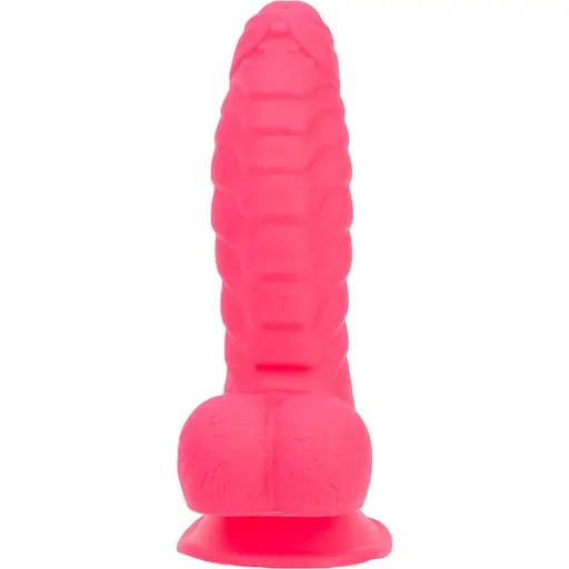 Фалоімітатор Addiction - Tom 7 Dildo With Balls - Pink - фото 2