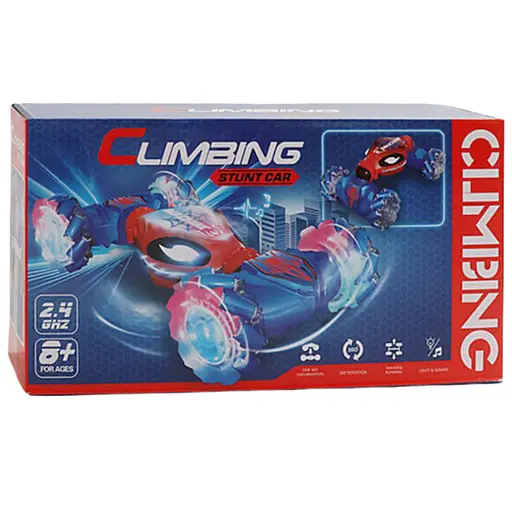 Трюковая радиоуправляемая машина-оборотень CV 8818-108-83806, 3.7V, 2.4GHz, Жестовое управление, Красная - фото 2