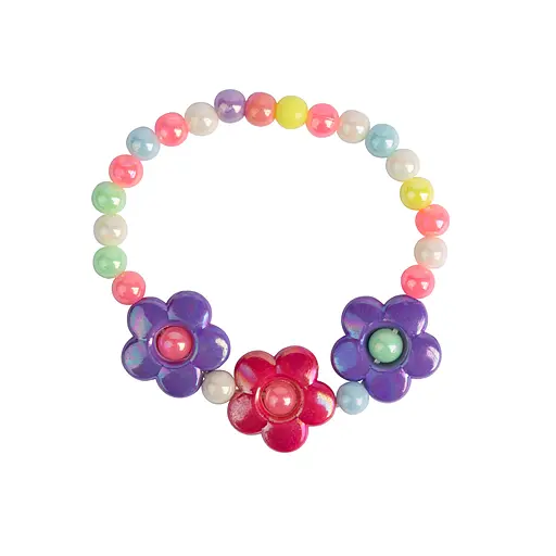 Набор браслетов Цветы 3шт - фото 2