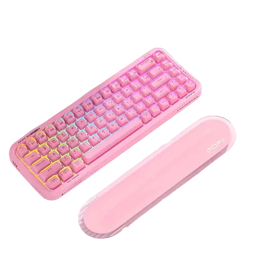 Клавиатура Mofii Pearl SK-711 с подставкой под запястье Pink - фото 1
