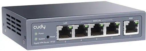 Коммутатор Cudy Multi-WAN VPN-маршрутизатор R700 (73-00507) - фото 2