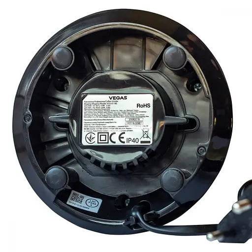 Кавомолка електрична VEGAS VCG-0118S - фото 3