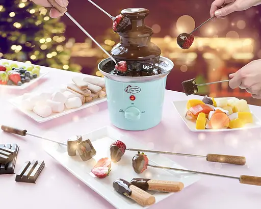 Шоколадний фонтан Bestron, 3 яруси, з функцією збереження тепла, 60 Вт - фото 2