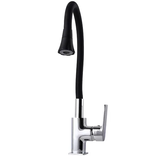 Смеситель для кухни Globus Lux Bonn GLB-0203SA-B01 Черный матовый - фото 8