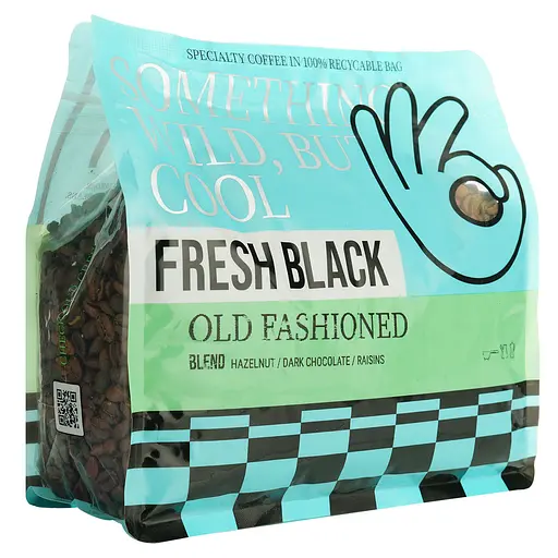 Кава в зернах Fresh Black Old Fashioned 1 кг - фото 2