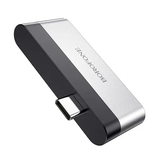 Переходник USB Hub Borofone DH2 - фото 6
