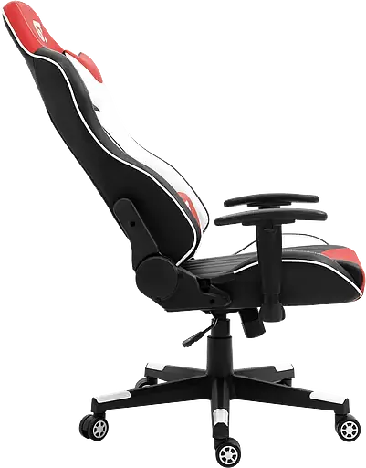 Геймерське крісло GT Racer чорне червоно-біле (X-5813 Black/Red/White) - фото 4
