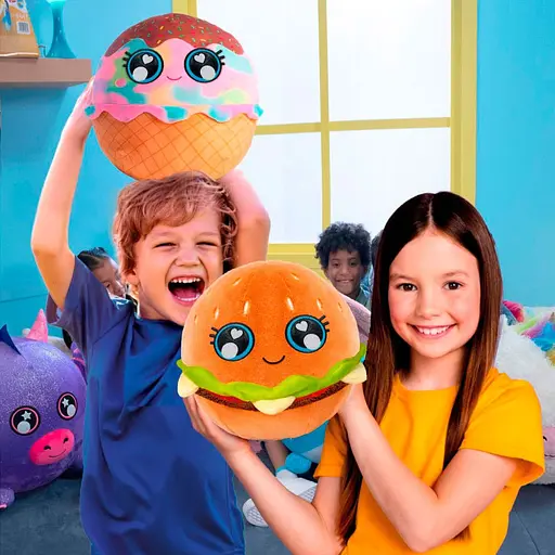 Ігровий набір серії "Little Foodies" W2 - Бургер Biggies BIG002-BU надувна іграшка, насос 22 см - фото 5