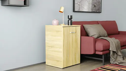 Стіл-тумба трансформер Смарт 1/1 Ferrum-decor 750x1450x500 ДСП Дуб Сонома 16 мм (FRD-105070) - фото 7