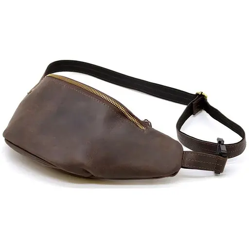 Шкіряна бананка Tarwa 14х36х8 см sum0025635 - фото 1