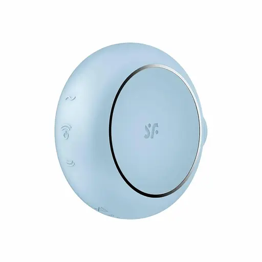 Вакуумный стимулятор клитора с вибрацией Satisfyer Pro To Go 3 голубой - фото 4