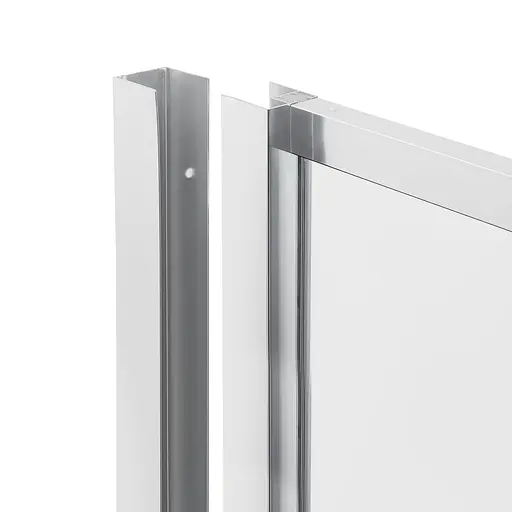 Душевая кабина Qtap Leo CRM10995-AC6 90x90 см, стекло Clear, CalcLess, 6 мм без поддона, Хром, Универсальная, прозрачная - фото 3