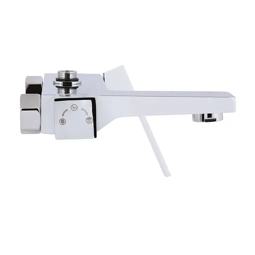 Душова система універсальна Qtap Gemini на три споживача (з виливом) QTGEM111CRW45687 Chrome/White, Білий - фото 10