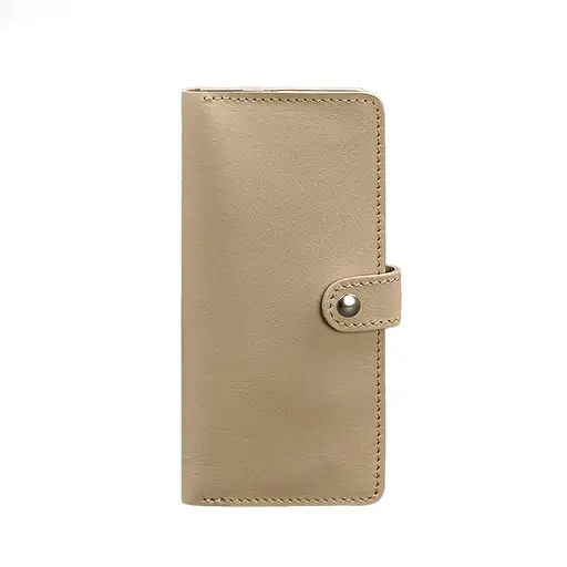 Шкіряне жіноче портмоне 7.0 Світло-бежевий - фото 7