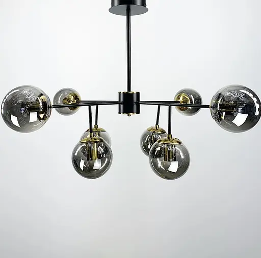 Лаконічний світильник у чорному корпусі | Арт. AOC 12 | Line F - фото 5