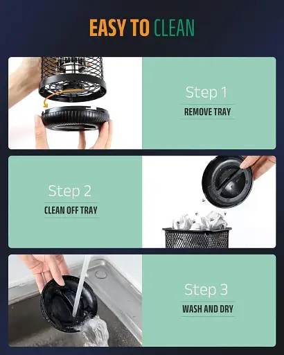 Электронный убийца насекомых Buzbug Bug Zapper - фото 2