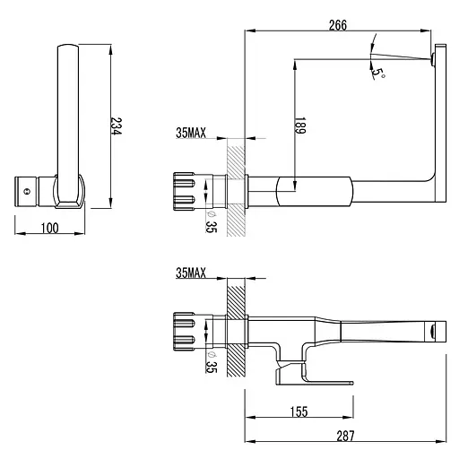 Змішувач для кухні Corso COMO BF-4B229C - фото 4