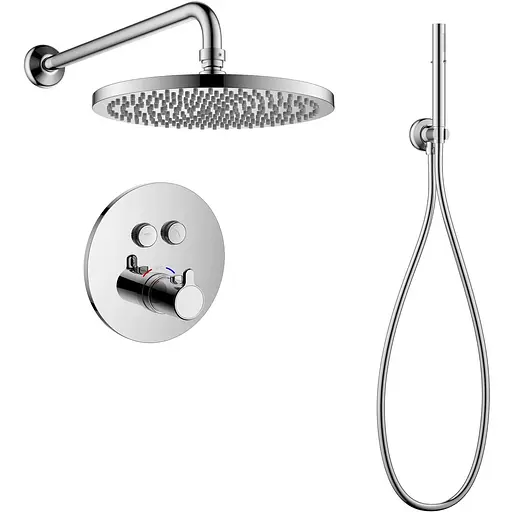 Душова система Imprese Smart Click ZMK101901213, Хром - фото 1