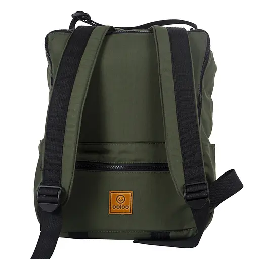 Рюкзак-антикрадій OOLOO Кенгуру mini 40x30x12 см, хакі 2497 - фото 3