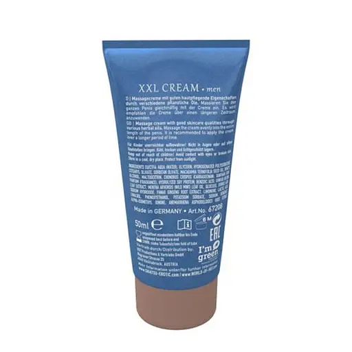 Крем для збільшення пеніса Hot Shiatsu XXL Cream 50 мл - фото 3