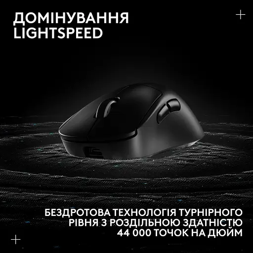 Миша Logitech G Pro X Superlight 2 DEX Black (910-007357) - фото 5