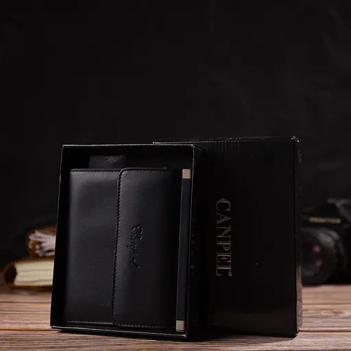 Жіночий шкіряний гаманець Canpellini 12х9.8х1.5 см acs0025555 - фото 8