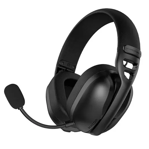 Игровые наушники беспроводные с микрофоном HATOR ESH-15 Wireless HYPERPUNK 3 SyncHUB Hi-Res Black