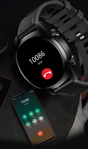 Смарт-часы LEMFO WS-11 силиконовый ремешок Black Black (16349) - фото 5