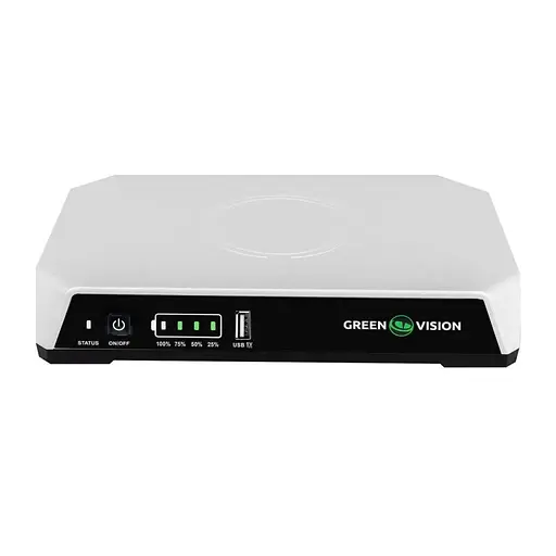ДБЖ портативне джерело енергії Green Wave GV-704-UPS-DC20-40W для роутерів терміналів - фото 3