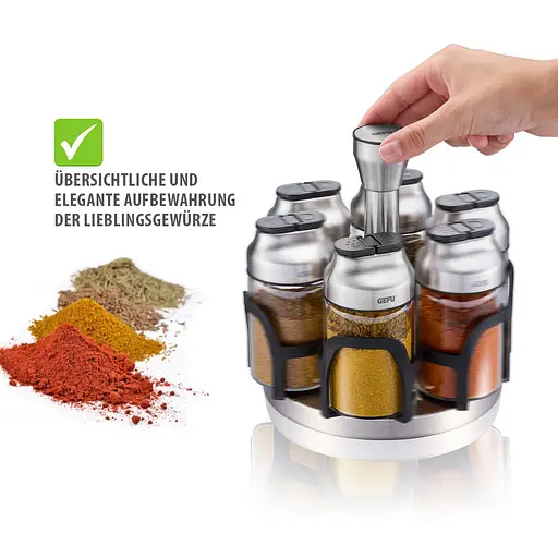 Набір ємностей для спецій Gefu Kippo 6 шт. (33733) - фото 6