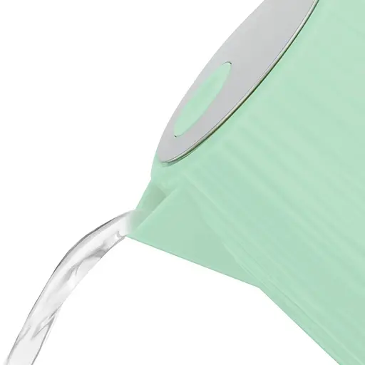 Russell Hobbs Электрочайник Eden, 1.7л, нержавеющая сталь, пластик, фисташковый - фото 2
