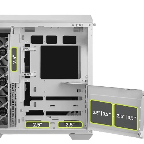 Корпус MSI MAG Pano 100R PZ ARGB White - фото 3