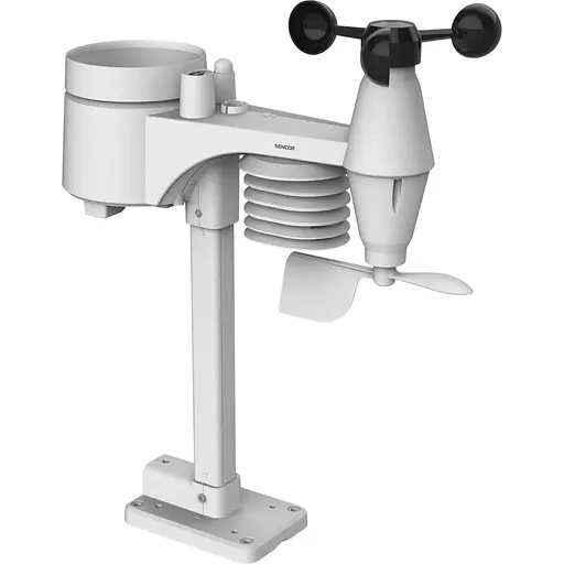 Умная метеостанция Sencor SWS 12500 WIFI черная [134772] - фото 7