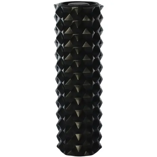 Масажний ролик EasyFit Triangle 45 см чорний (EF-1843-Bk) - фото 1