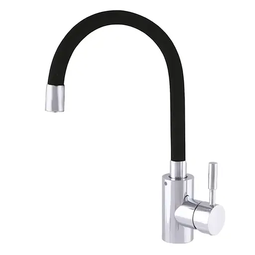 Смеситель для кухни Champion SUS-011 с силиконовым изливом CH0293 Хром - фото 1