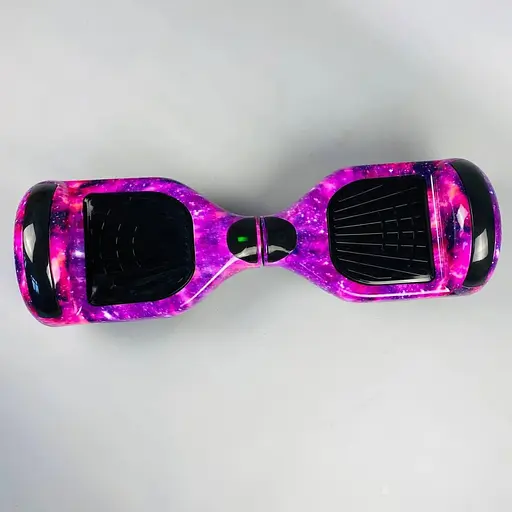 Гироборд Smart Balance Wheel U6 Premium 6.5" + LED Розовый космос - фото 4